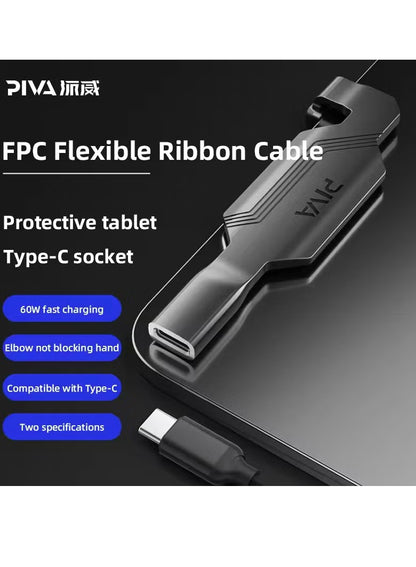 PIVA PW‑02 Type‑C Angle Adapter (60W / 10Gbps)