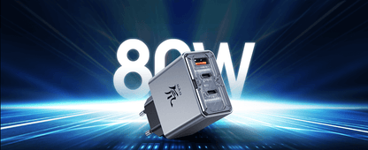 Redmagic Nubia Dao 80W 3-Port Gan Power Charger