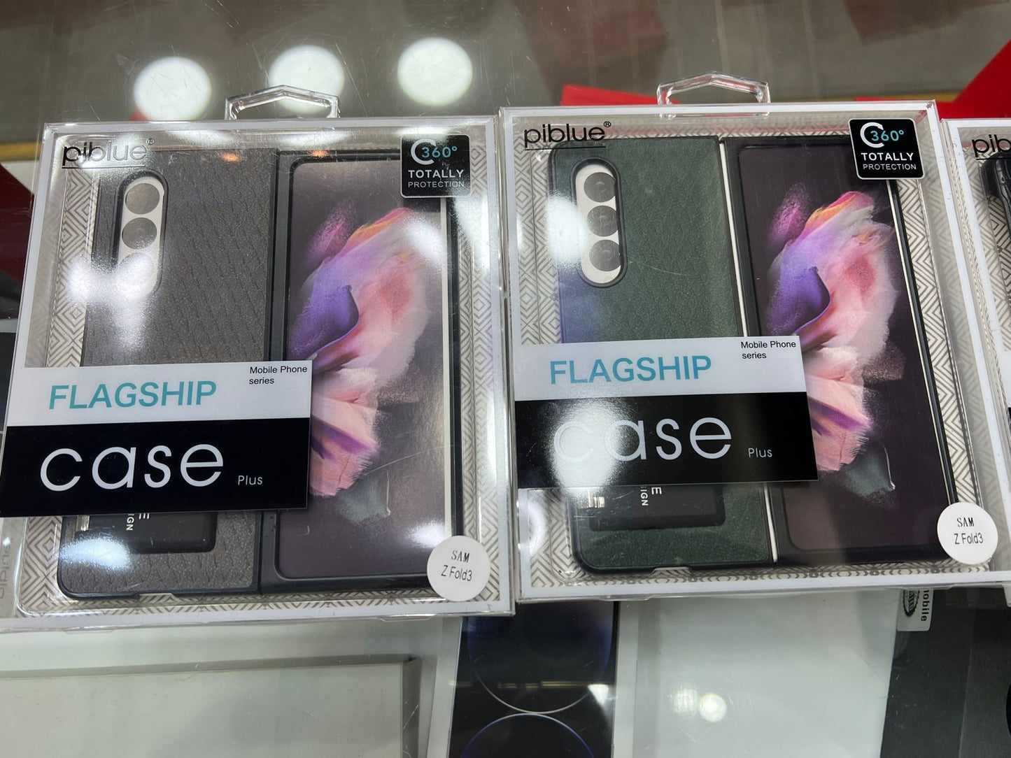 Piblue Leather Case For Samsung Galaxy Z Fold 3