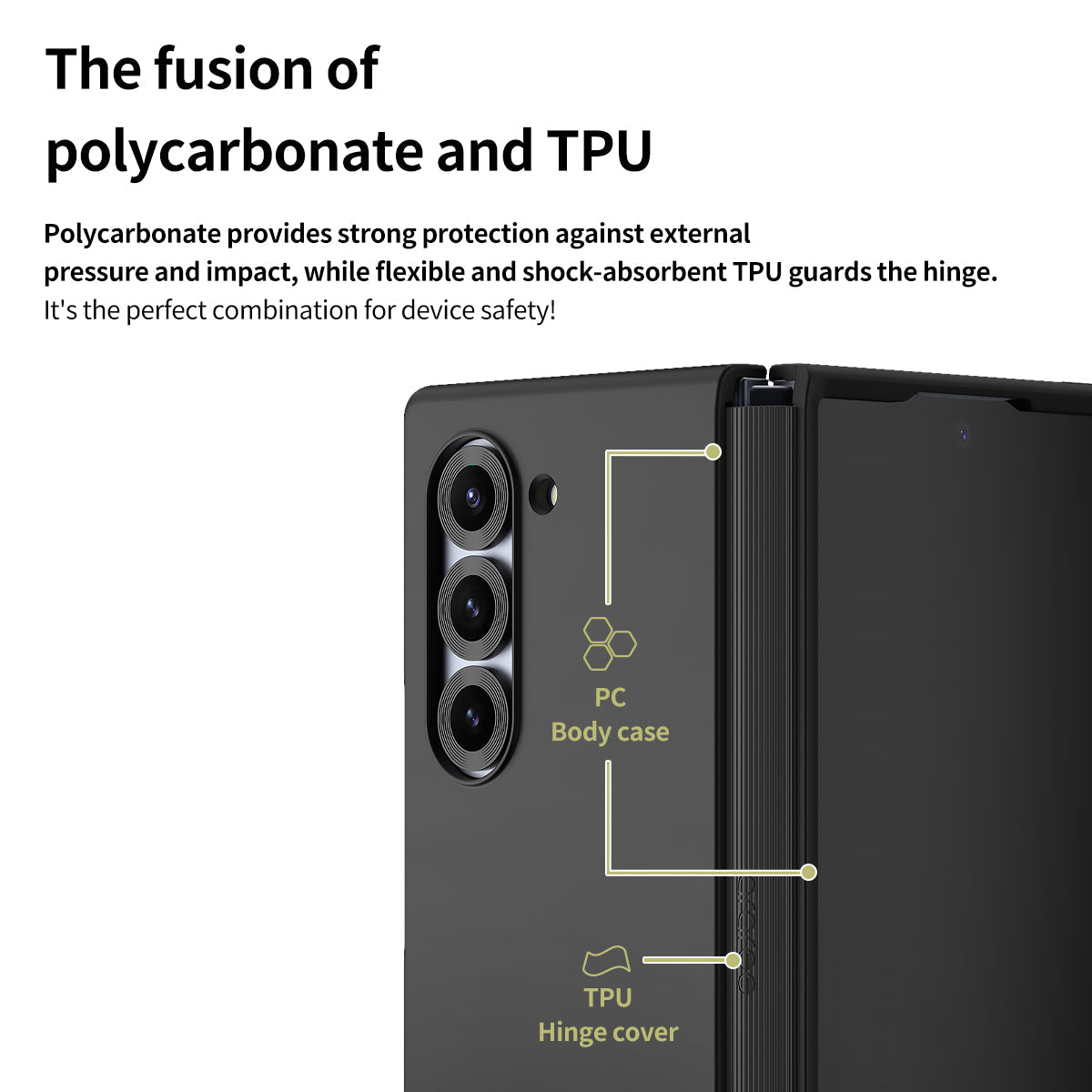 Araree Aero Flex Case For Samsung Galaxy Z Fold 6