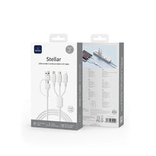 Wiwu Stellar Usb-A+USB C To Micro + USB-C+Ip Cable