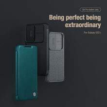 Nillkin Qin Pro Plain Leather + Cloth case for Samsung Galaxy S22 Plus
