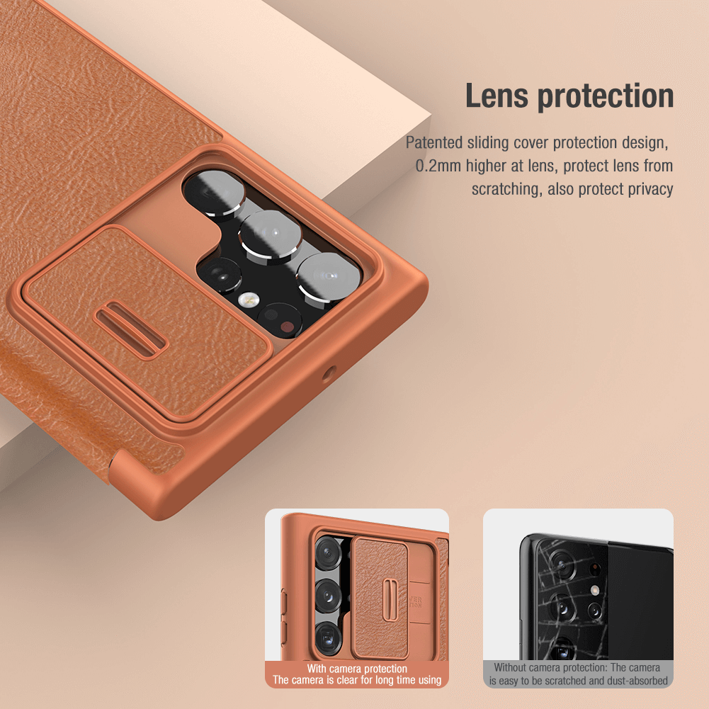 Nillkin Qin Pro Series Leather case for Samsung Galaxy S22 Ultra
