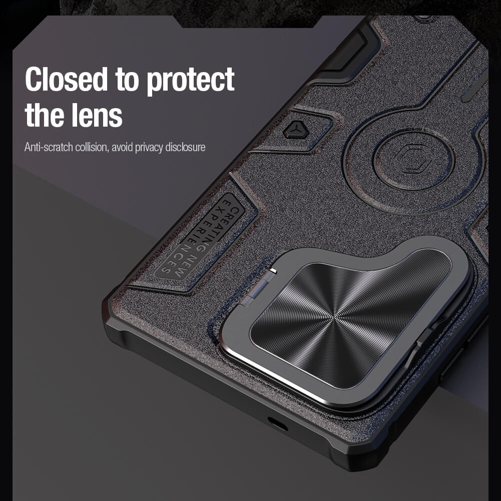 Nillkin CamShield Armor Prop Magnetic camera protective case for Samsung Galaxy S25 Ultra