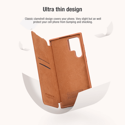 Nillkin Qin Pro Series Leather case for Samsung Galaxy S22 Ultra