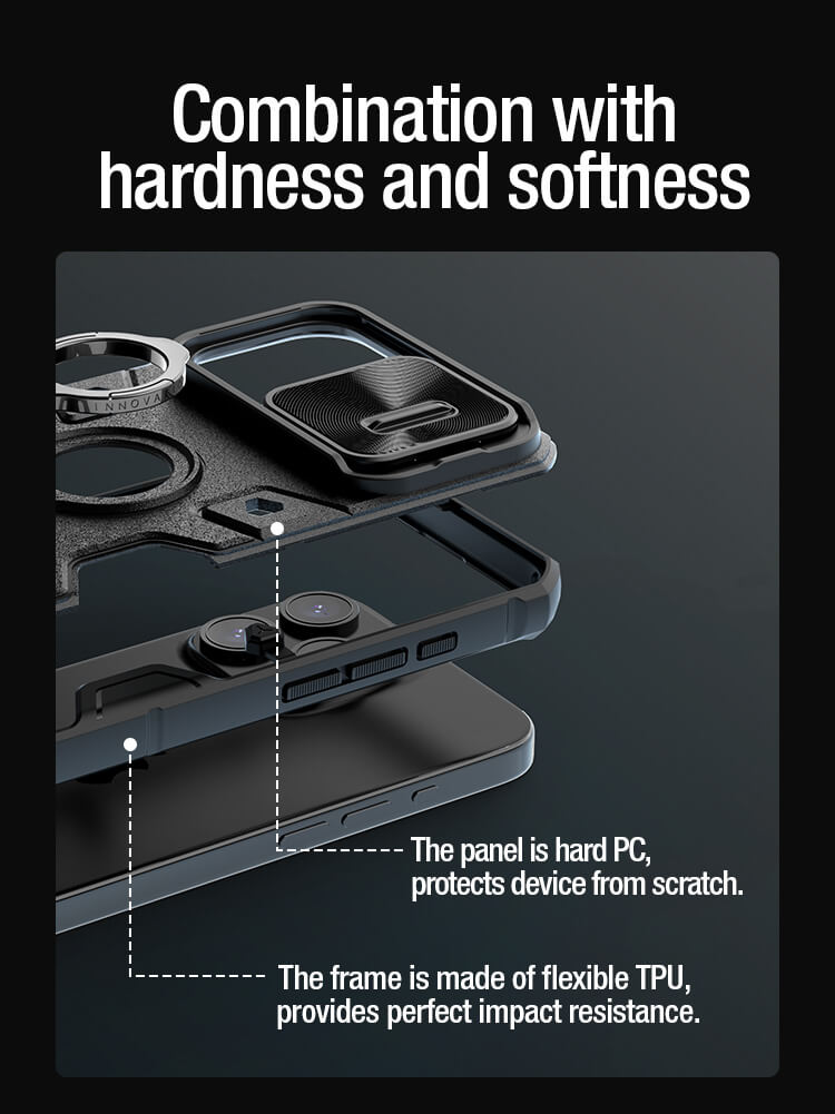 Nillkin CamShield Armor case for Apple iPhone 15 Pro Max