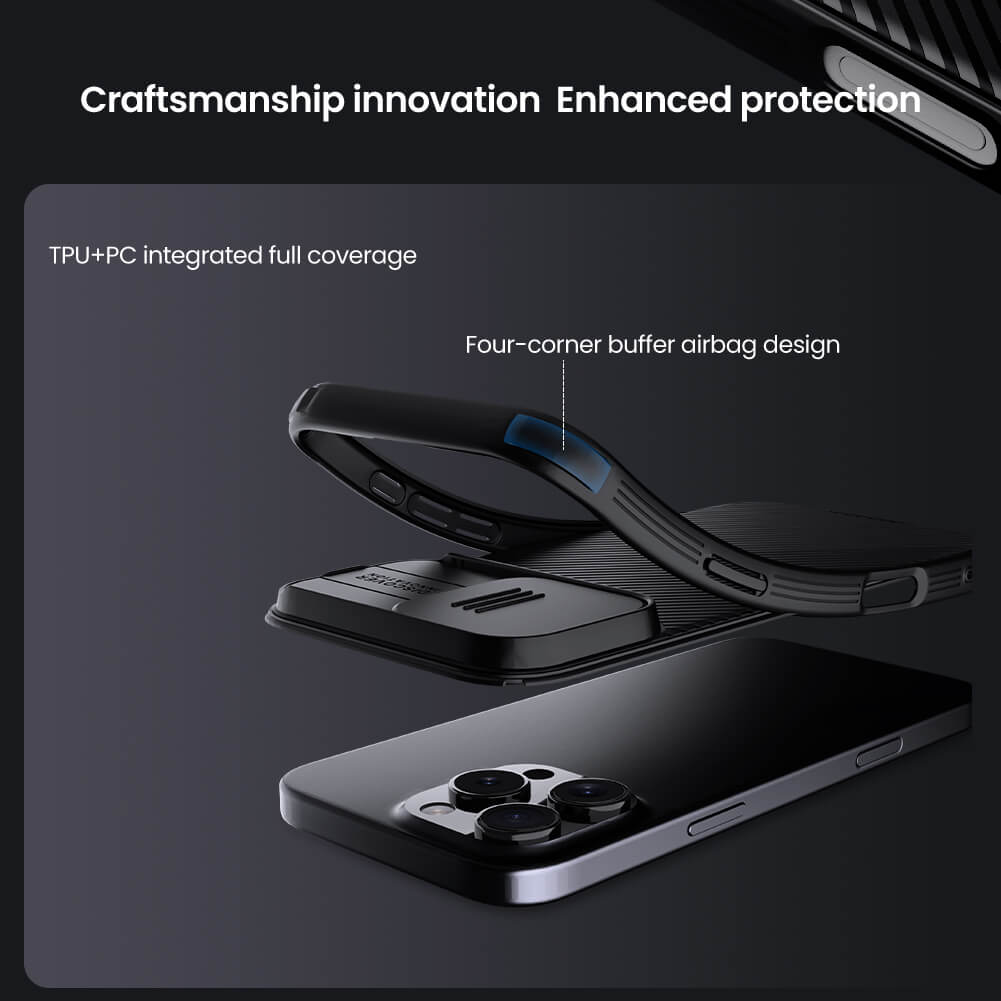 Nillkin CamShield Pro Camera protective cover case for Apple iPhone 16 Pro