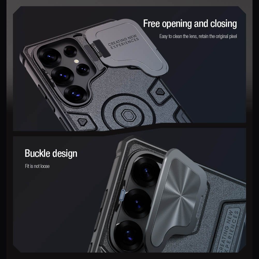 Nillkin CamShield Armor Prop Magnetic camera protective case for Samsung Galaxy S25 Ultra