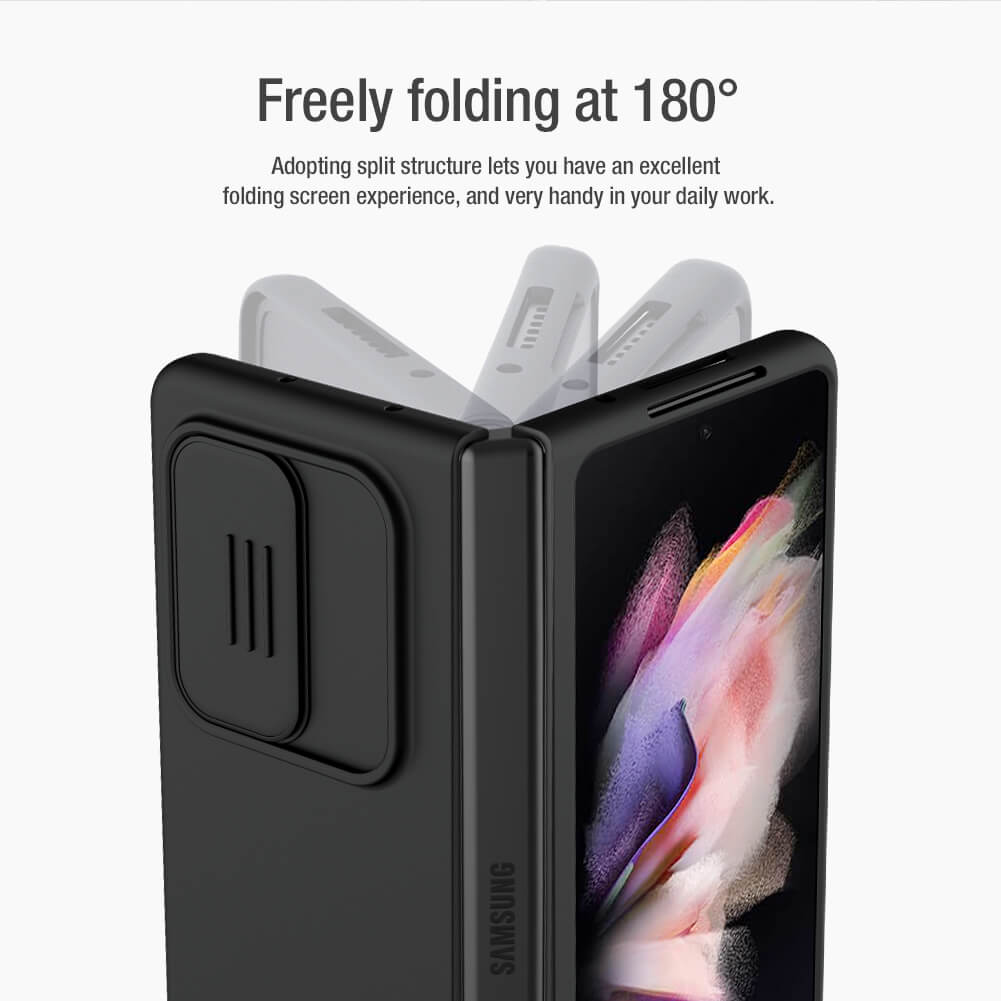 Nillkin CamShield Silky silicon case for Samsung Galaxy Z Fold 3
