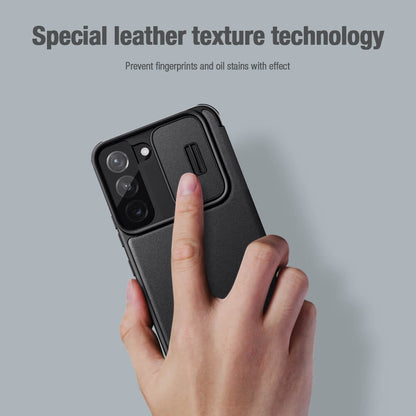 Nillkin Qin Pro Plain Leather + Cloth case for Samsung Galaxy S22 Plus
