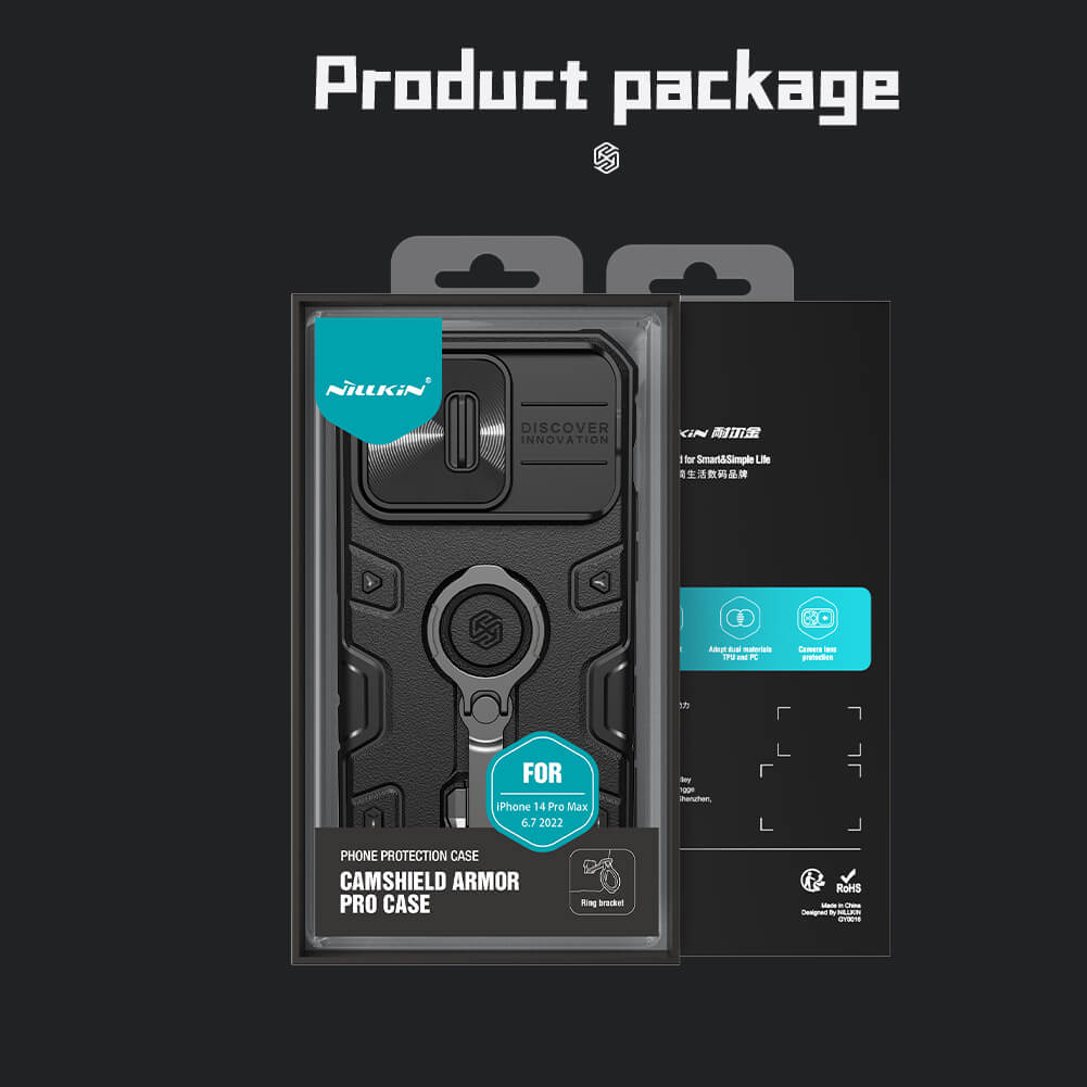 Nillkin CamShield Armor Pro case for Apple iPhone 14 Pro Max