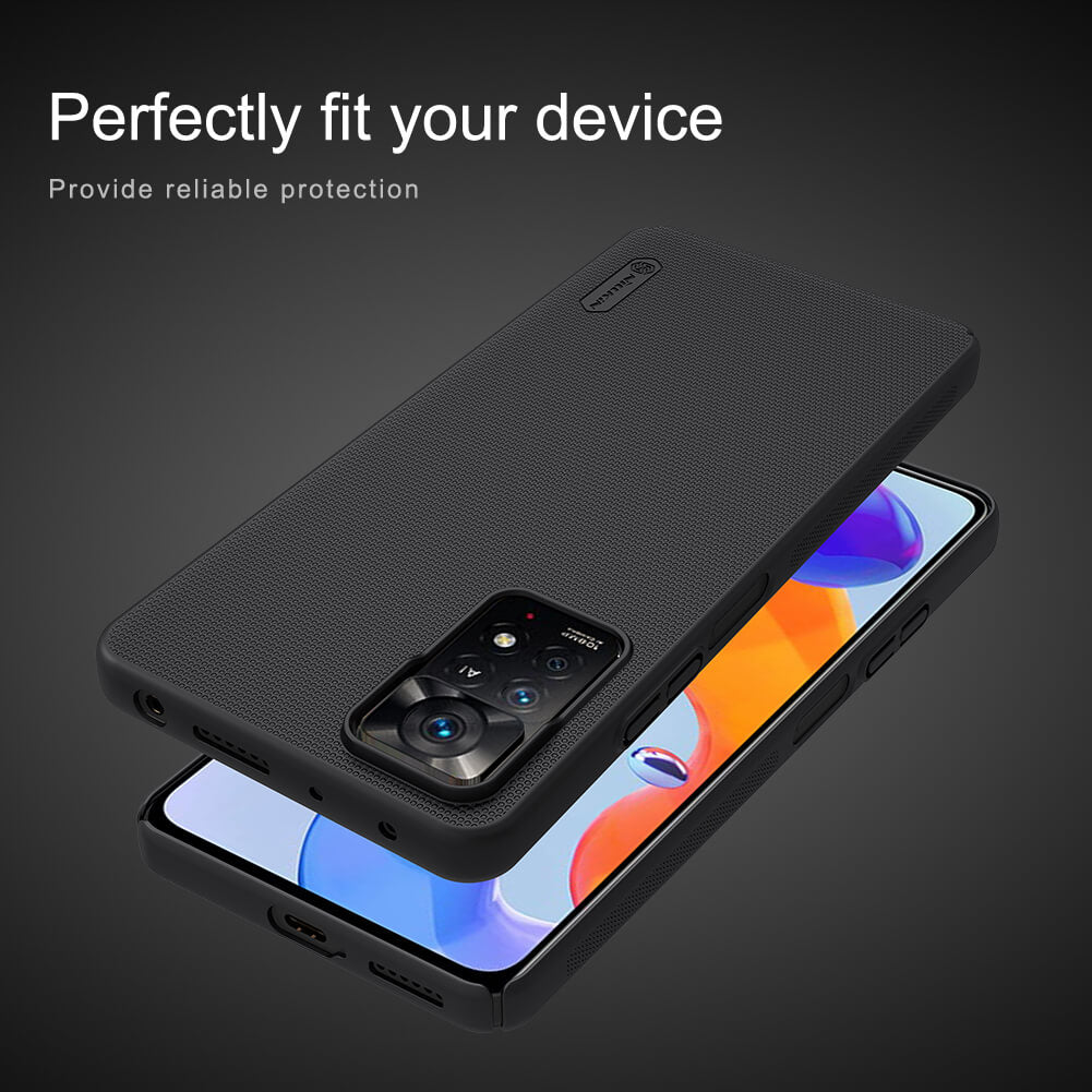 Nillkin Super Frosted Shield Matte cover case for Xiaomi Redmi Note 12 Pro 4G, Xiaomi Redmi Note 11 Pro 4G, Redmi Note 11 Pro 5G