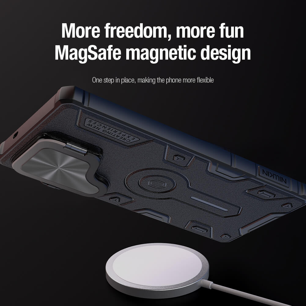 Nillkin CamShield Armor Prop Magnetic camera protective case for Samsung Galaxy S25 Ultra