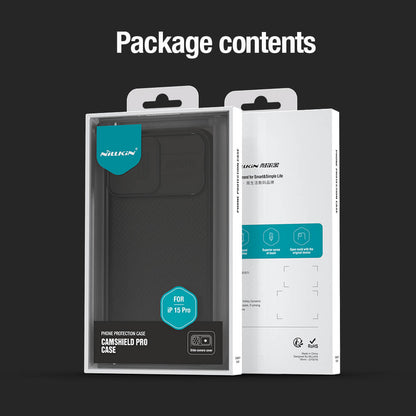 Nillkin CamShield Pro cover case for Apple iPhone 15 Pro