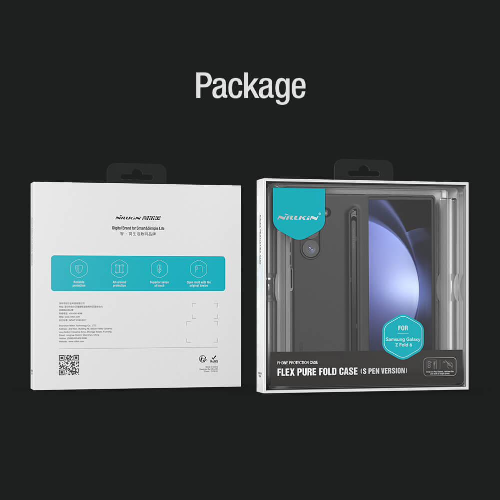 Nillkin Flex Pure Fold S-Pen Version case for Samsung Galaxy Z Fold 6
