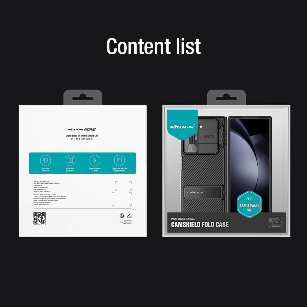 Nillkin Camshield Fold  Camera protective cover case for Samsung Galaxy Z Fold 6