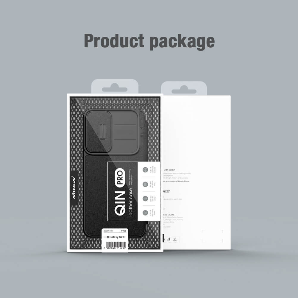 Nillkin Qin Pro Plain Leather + Cloth case for Samsung Galaxy S22 Plus