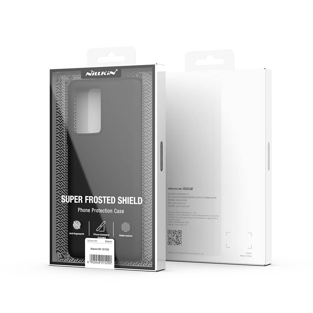 Nillkin Super Frosted Shield Matte cover case for Xiaomi 12, Xiaomi 12X, Xiaomi 12S