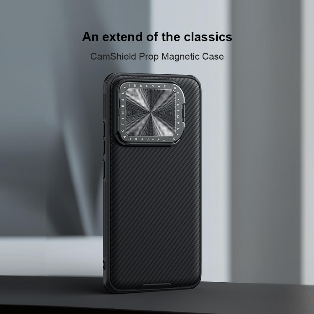 Nillkin Camshield Prop Leather Camera protective cover case for Xiaomi 14 Pro