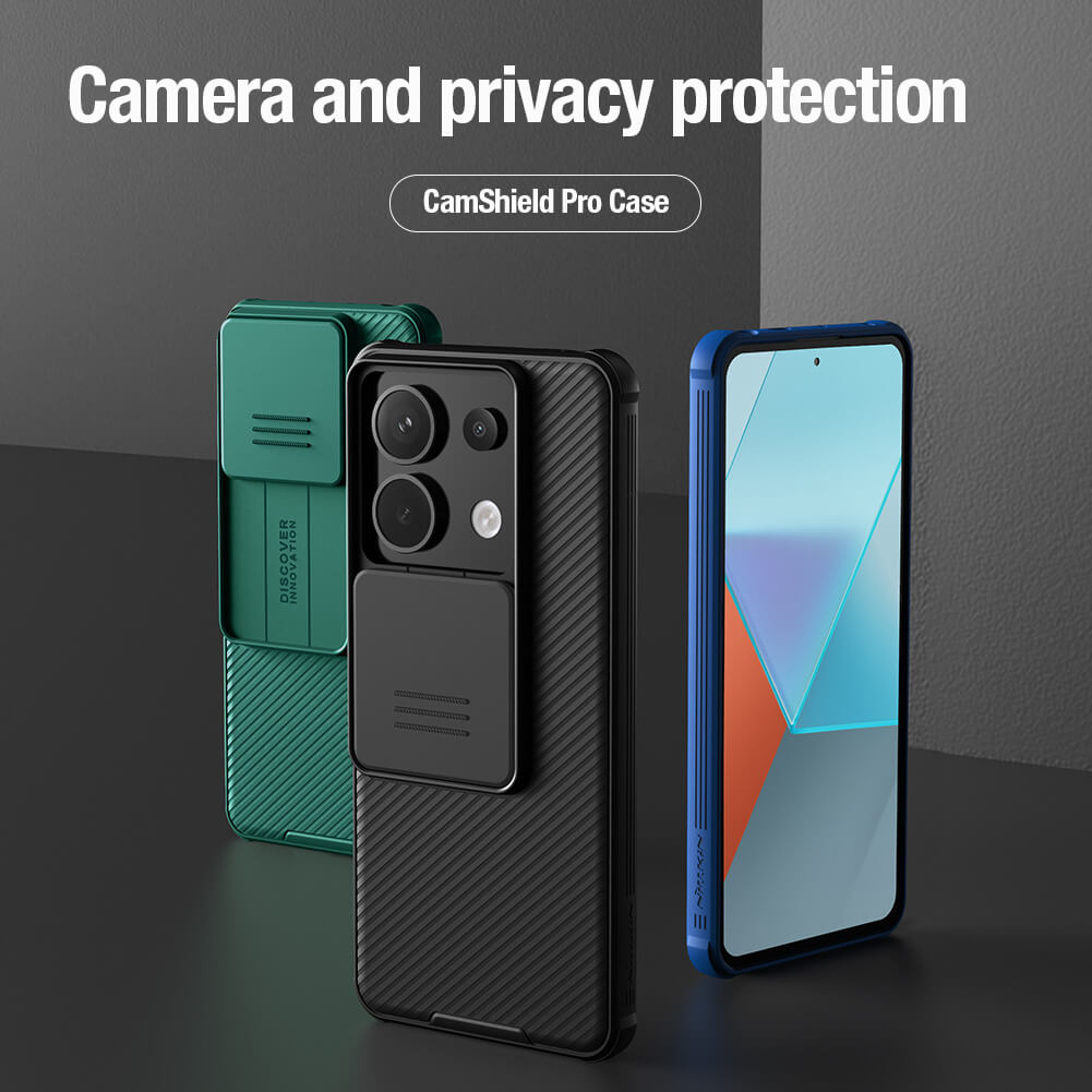 Nillkin CamShield Pro cover case for Xiaomi Poco X6 5G, Xiaomi Redmi Note 13 Pro 5G