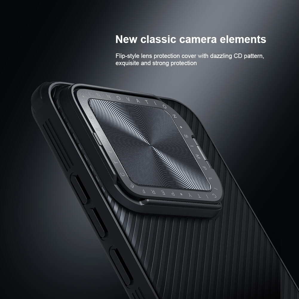 Nillkin Camshield Prop Leather Camera protective cover case for Xiaomi 14 Pro