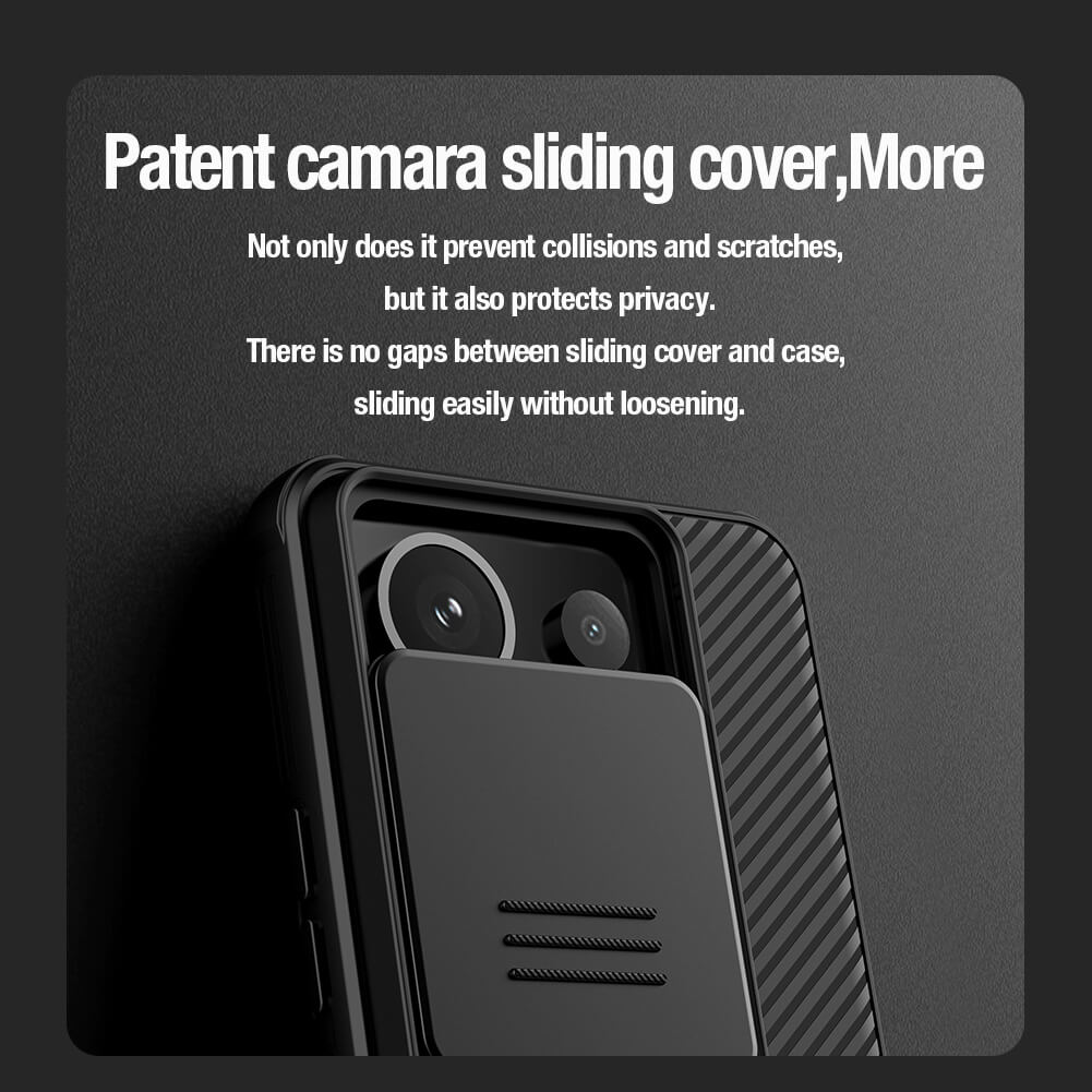 Nillkin CamShield Pro cover case for Xiaomi Poco X6 5G, Xiaomi Redmi Note 13 Pro 5G