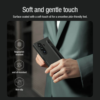 Nillkin Flex Pure Fold S-Pen Version protective cover case for Samsung Galaxy Z Fold7 (Fold 7 5G), Samsung W26