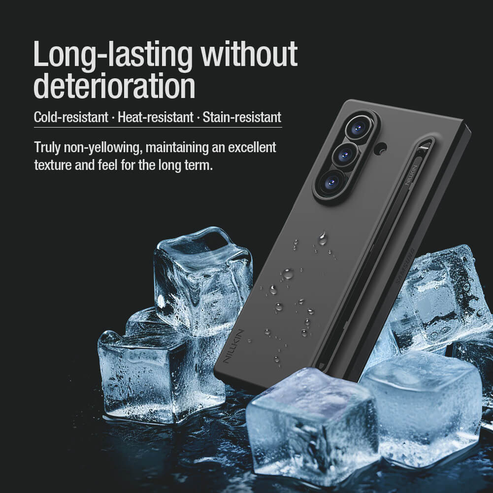 Nillkin Flex Pure Fold S-Pen Version protective cover case for Samsung Galaxy Z Fold7 (Fold 7 5G), Samsung W26