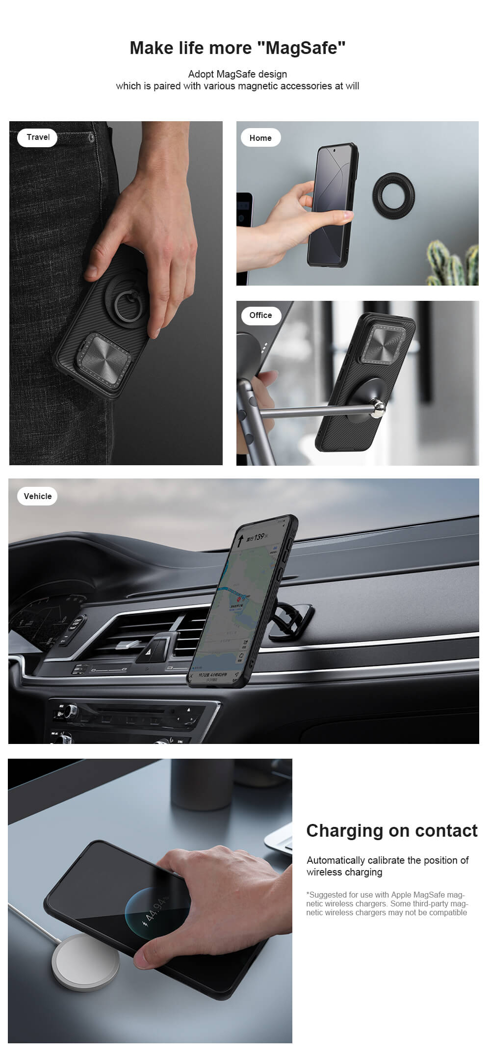 Nillkin Camshield Prop Leather Camera protective cover case for Xiaomi 14 Pro