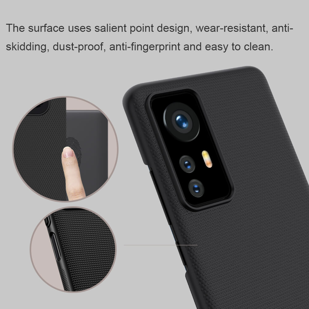 Nillkin Super Frosted Shield Matte cover case for Xiaomi 12, Xiaomi 12X, Xiaomi 12S
