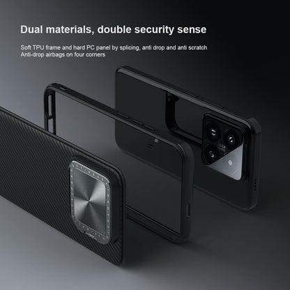 Nillkin Camshield Prop Leather Camera protective cover case for Xiaomi 14 Pro
