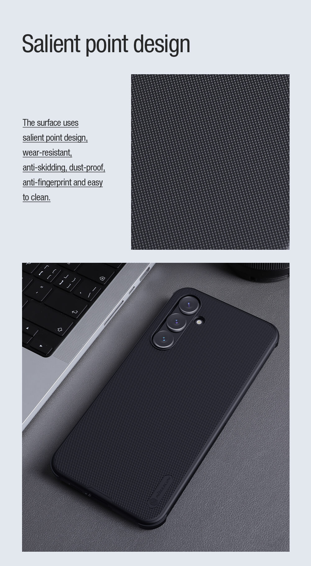 Nillkin Super Frosted Shield Pro Matte cover case for Samsung Galaxy A55