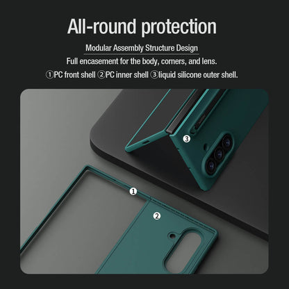 Nillkin Flex Pure Fold S-Pen Version protective cover case for Samsung Galaxy Z Fold7 (Fold 7 5G), Samsung W26