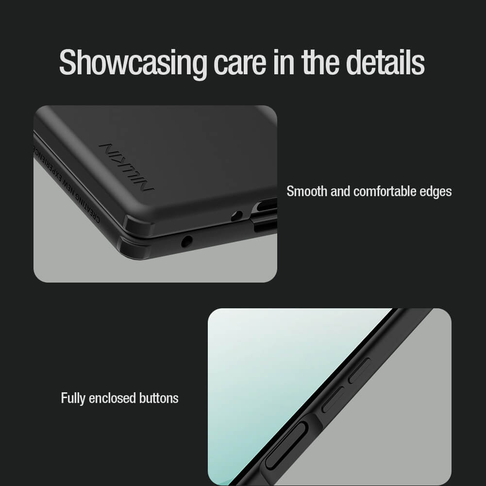 Nillkin Flex Pure Fold S-Pen Version protective cover case for Samsung Galaxy Z Fold7 (Fold 7 5G), Samsung W26
