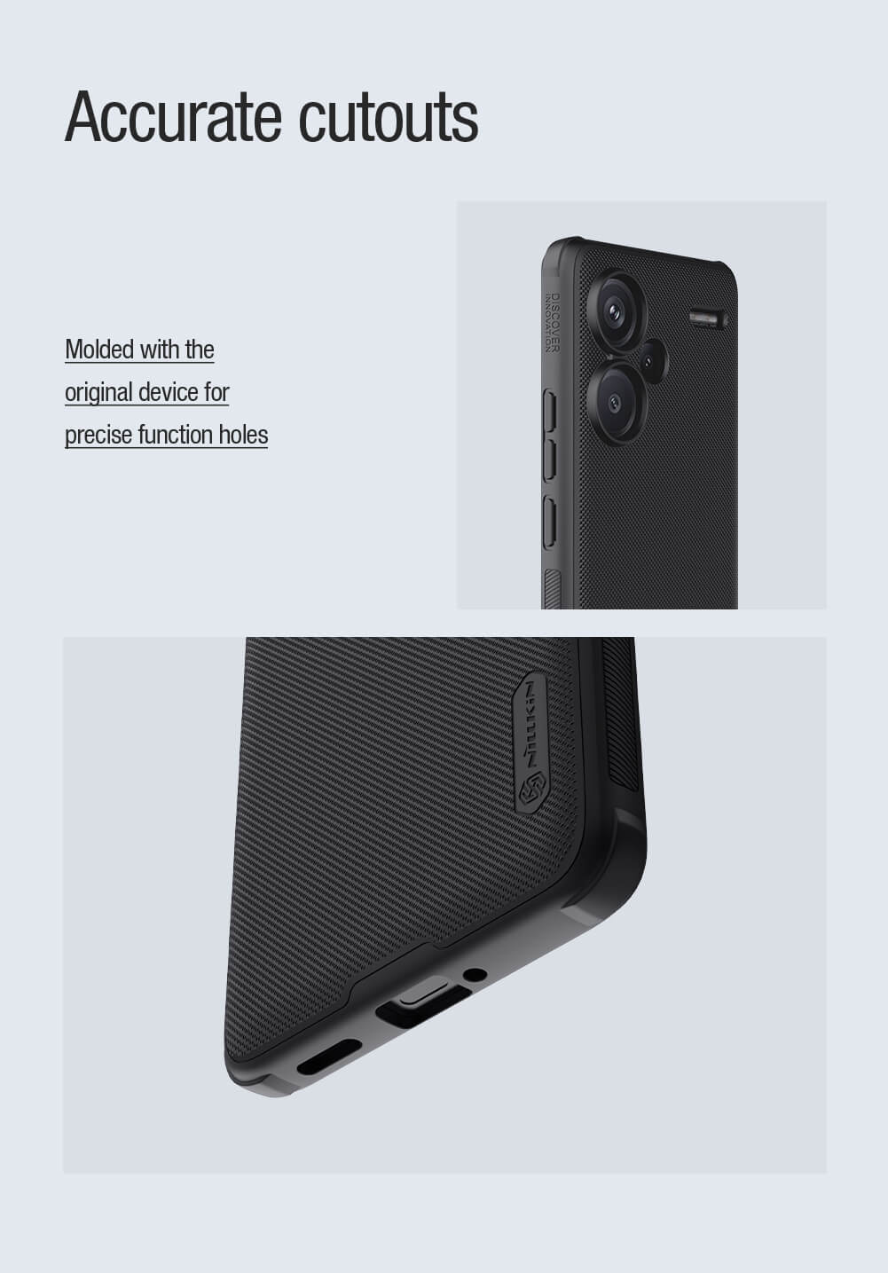 Nillkin Super Frosted Shield Pro Matte cover case for Xiaomi Redmi Note 13 Pro Plus 5G