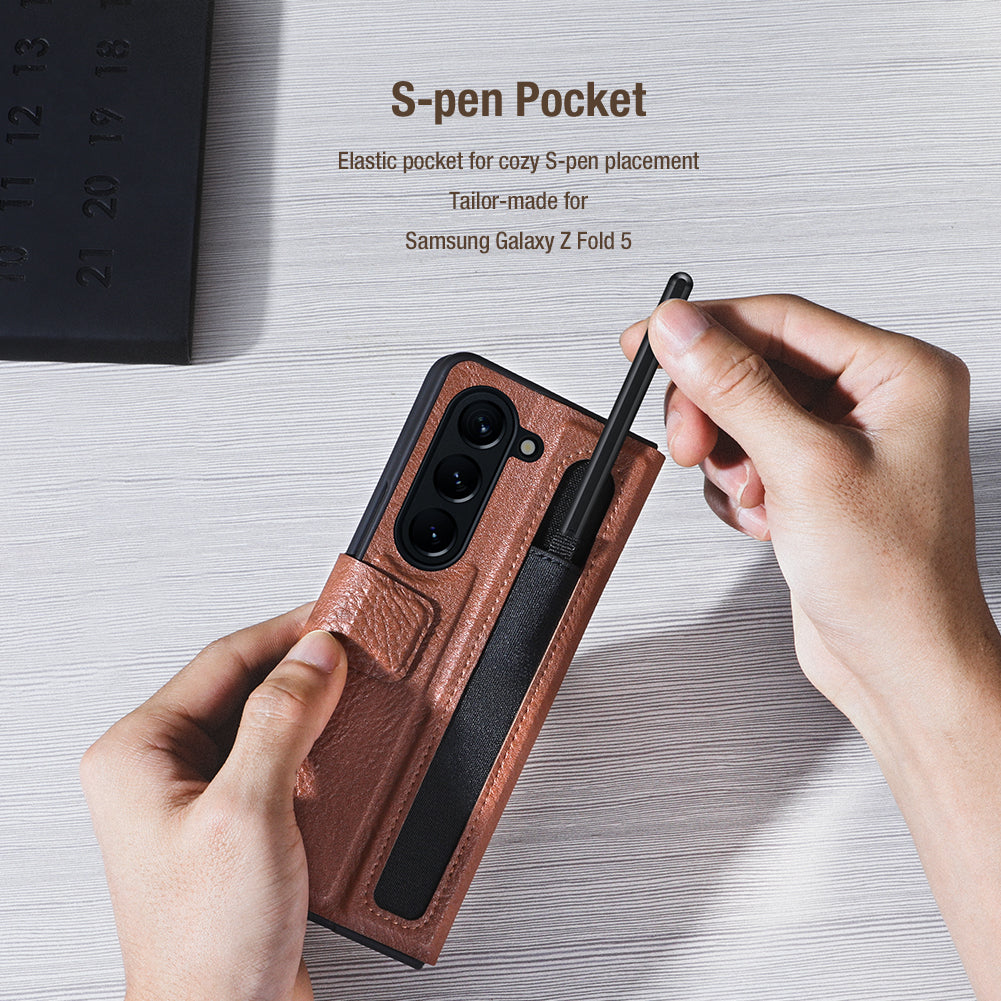 Nillkin Aoge Leather Cover case for Samsung Galaxy Z Fold 5
