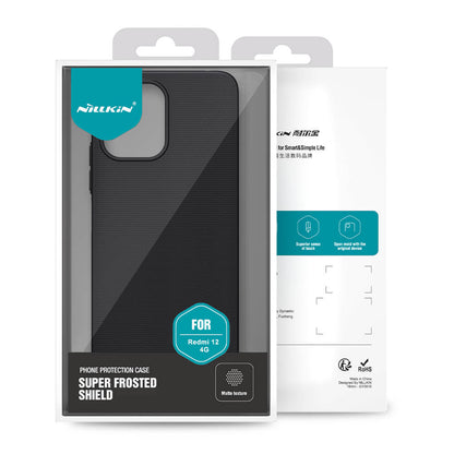 Nillkin Super Frosted Shield Matte cover case for Xiaomi Redmi 12 4G, 5G, Redmi Note 12R 5G