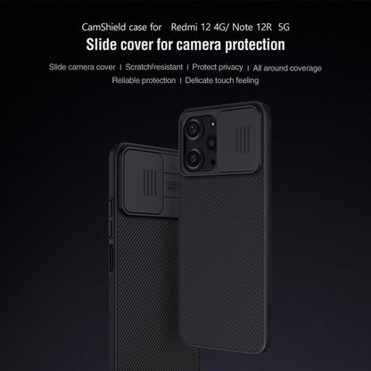 Nillkin CamShield cover case for Xiaomi Redmi 12 4G, 5G, Redmi Note 12R 5G