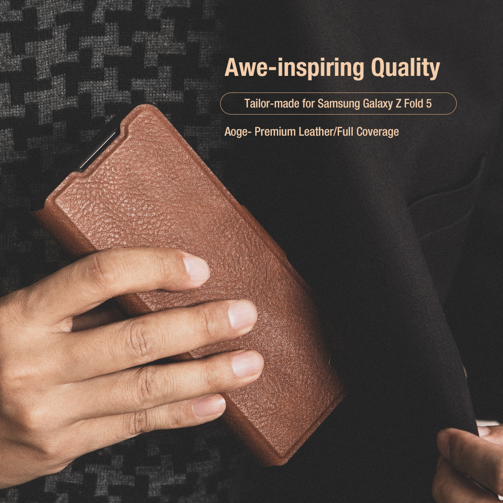 Nillkin Aoge Leather Cover case for Samsung Galaxy Z Fold 5