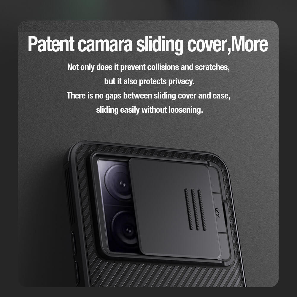 Nillkin CamShield Pro cover case for Xiaomi 13T, Xiaomi 13T Pro
