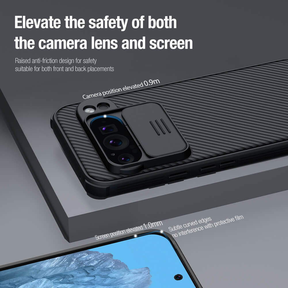 Nillkin CamShield Pro Cover Case For Google Pixel 9, Google Pixel 9 Pro