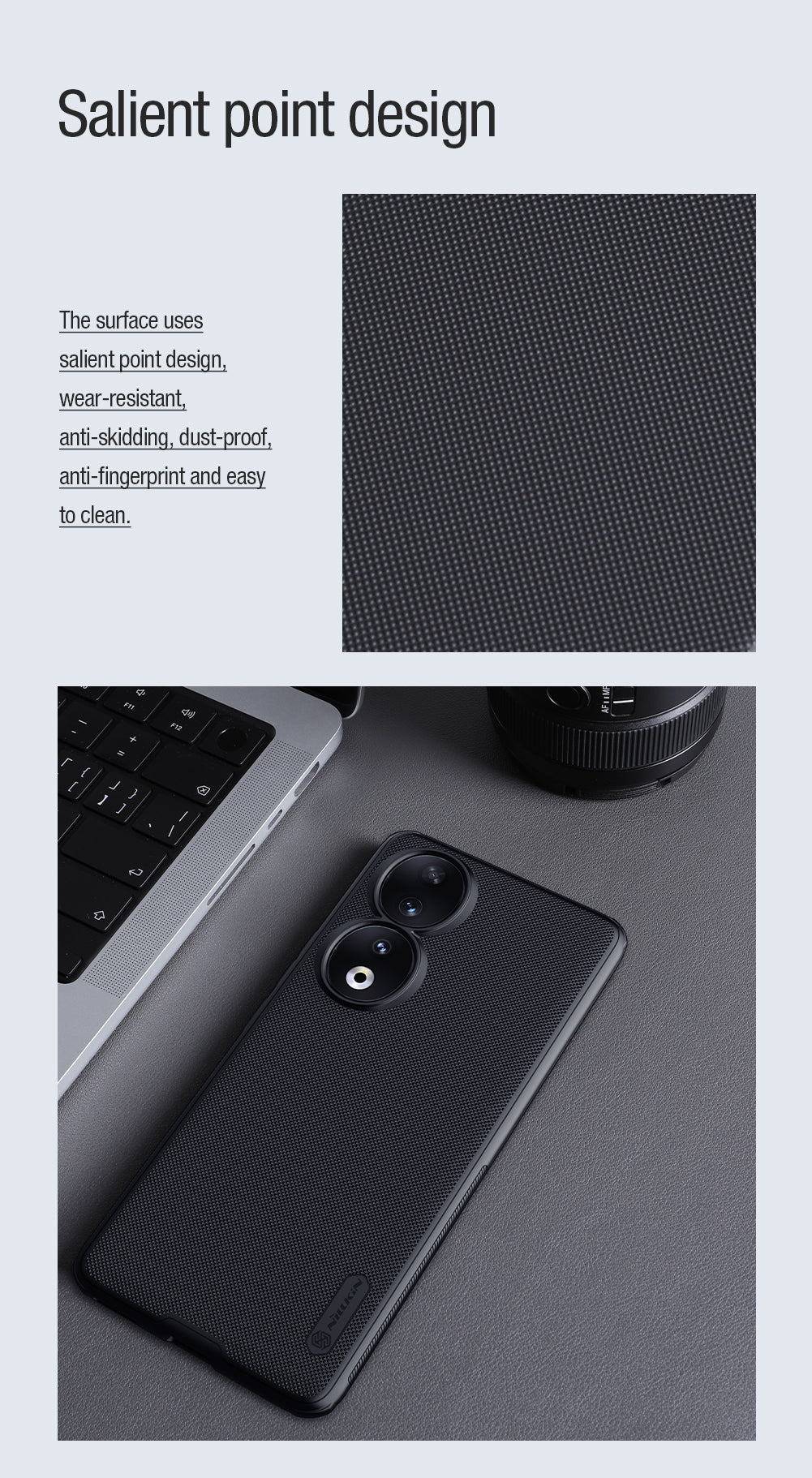 Nillkin Super Frosted Shield Pro Matte cover case for Honor 90