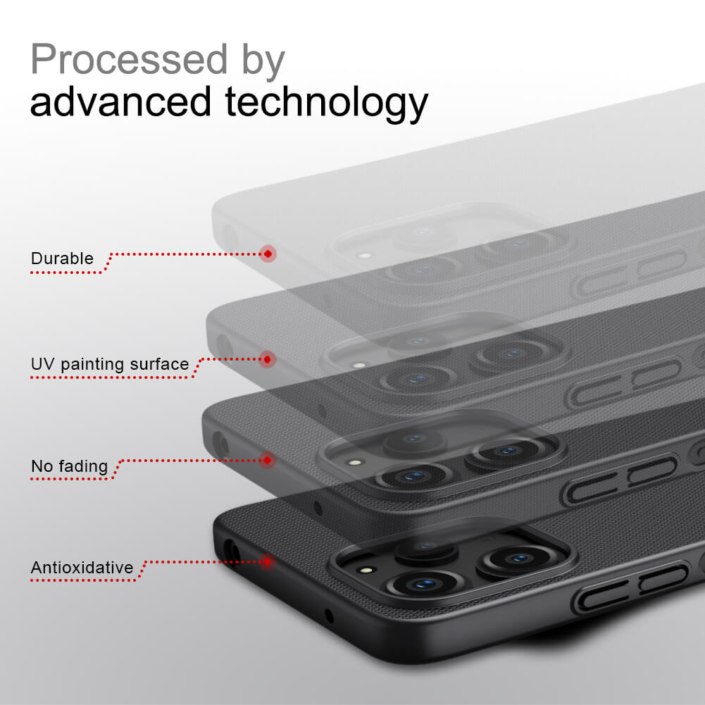 Nillkin Super Frosted Shield Matte cover case for Xiaomi Redmi 12 4G, 5G, Redmi Note 12R 5G