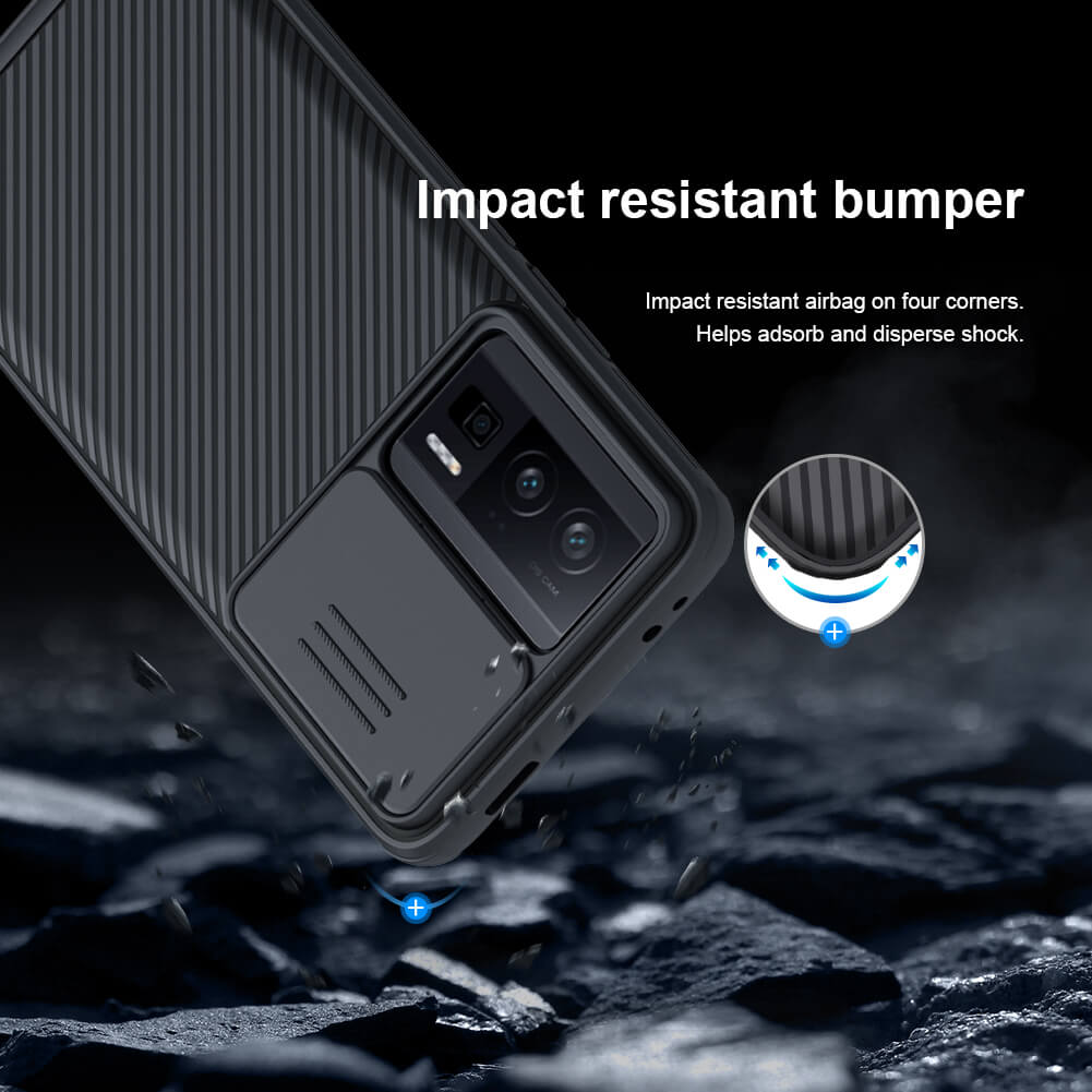 Nillkin CamShield Pro cover case for Xiaomi Redmi K60, K60 Pro, Xiaomi Poco F5 Pro