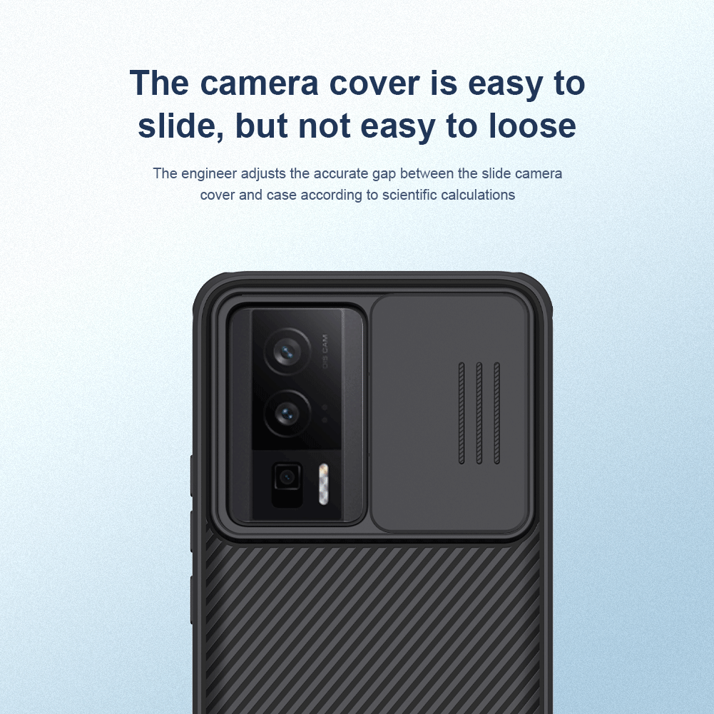 Nillkin CamShield Pro cover case for Xiaomi Redmi K60, K60 Pro, Xiaomi Poco F5 Pro