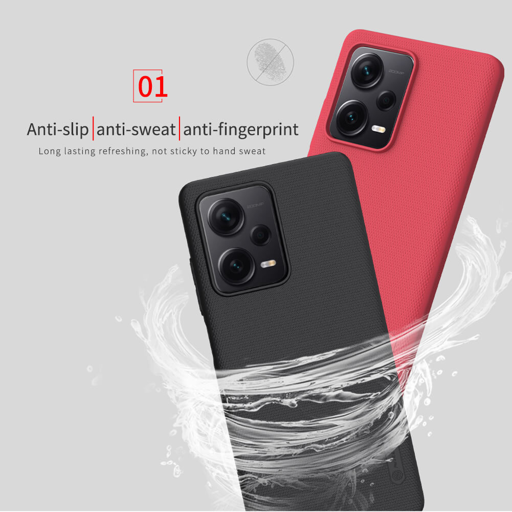 Nillkin Super Frosted Shield Matte cover case for Xiaomi Redmi Note 12 Pro Plus