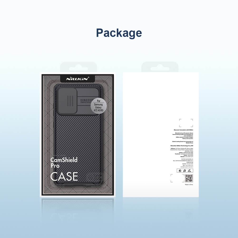 Nillkin CamShield Pro cover case for Samsung Galaxy A72 4G, A72 5G