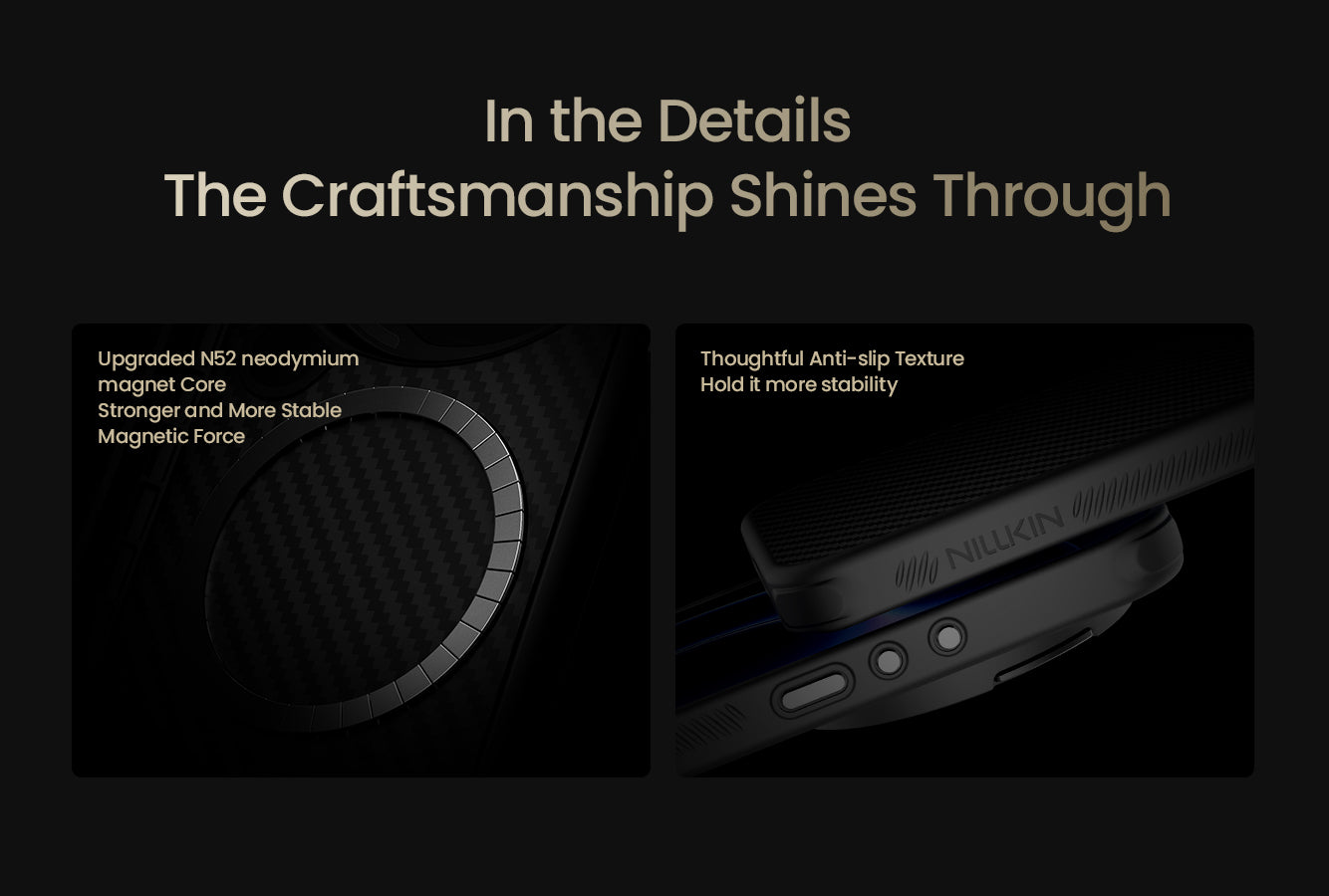 Nillkin CarboProp Magnetic Aramid fiber armor case for Xiaomi 17 Ultra