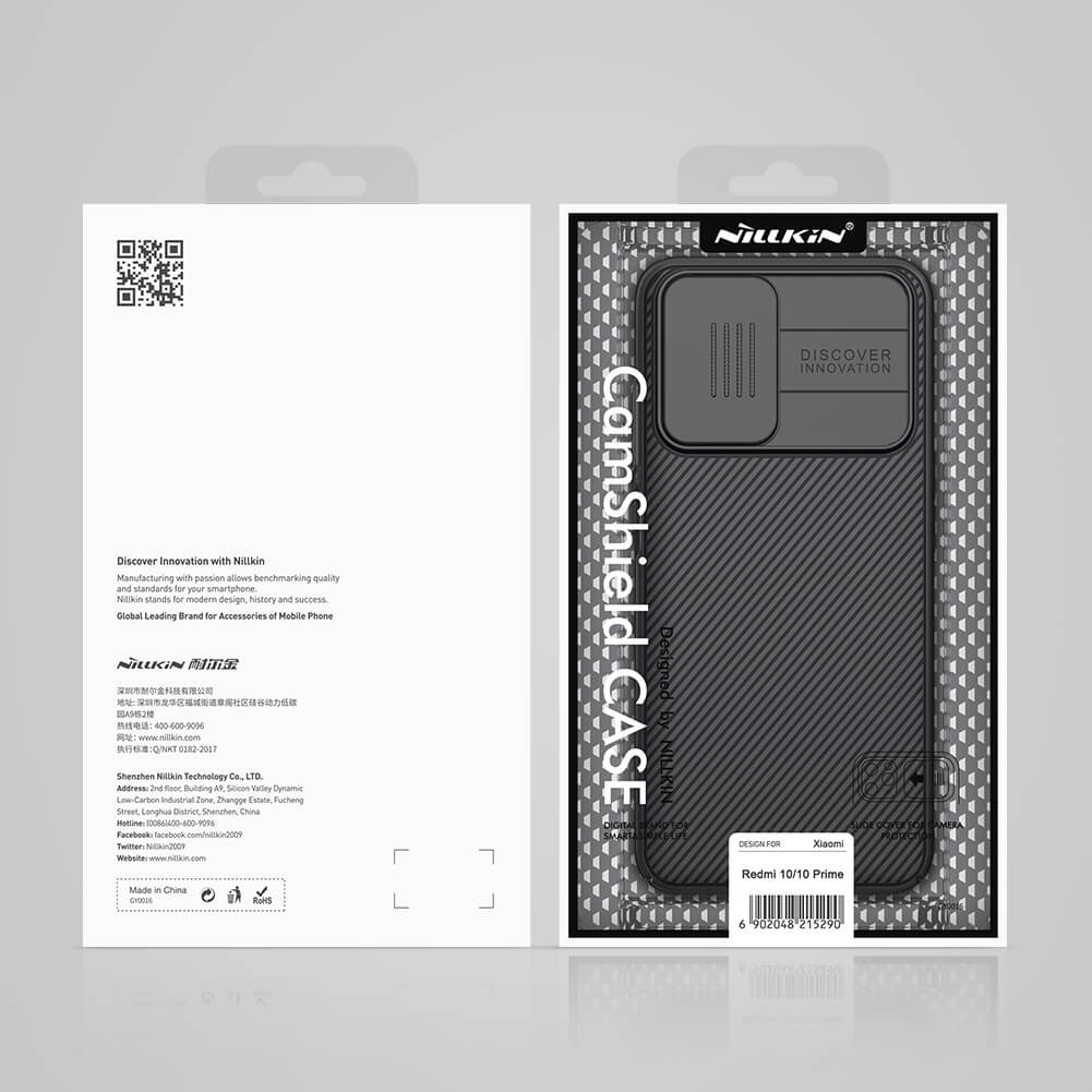 Nillkin CamShield cover case for Xiaomi Redmi 10