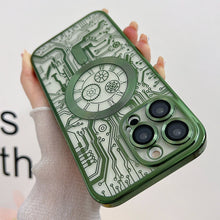 Mechanical Clock MagSafe Case For iPhone 15 Pro Max
